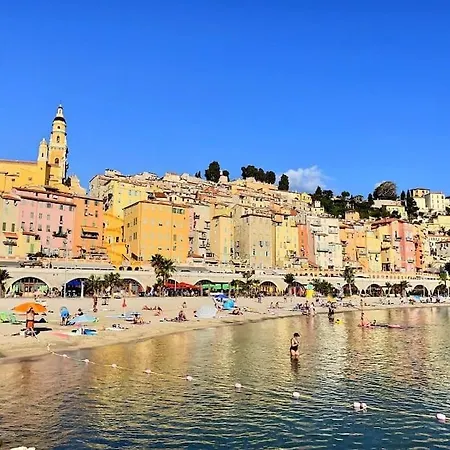 Rue Pietonne - Cosy 2 Pieces - 30 M Bord De Mer - Apartment Menton
